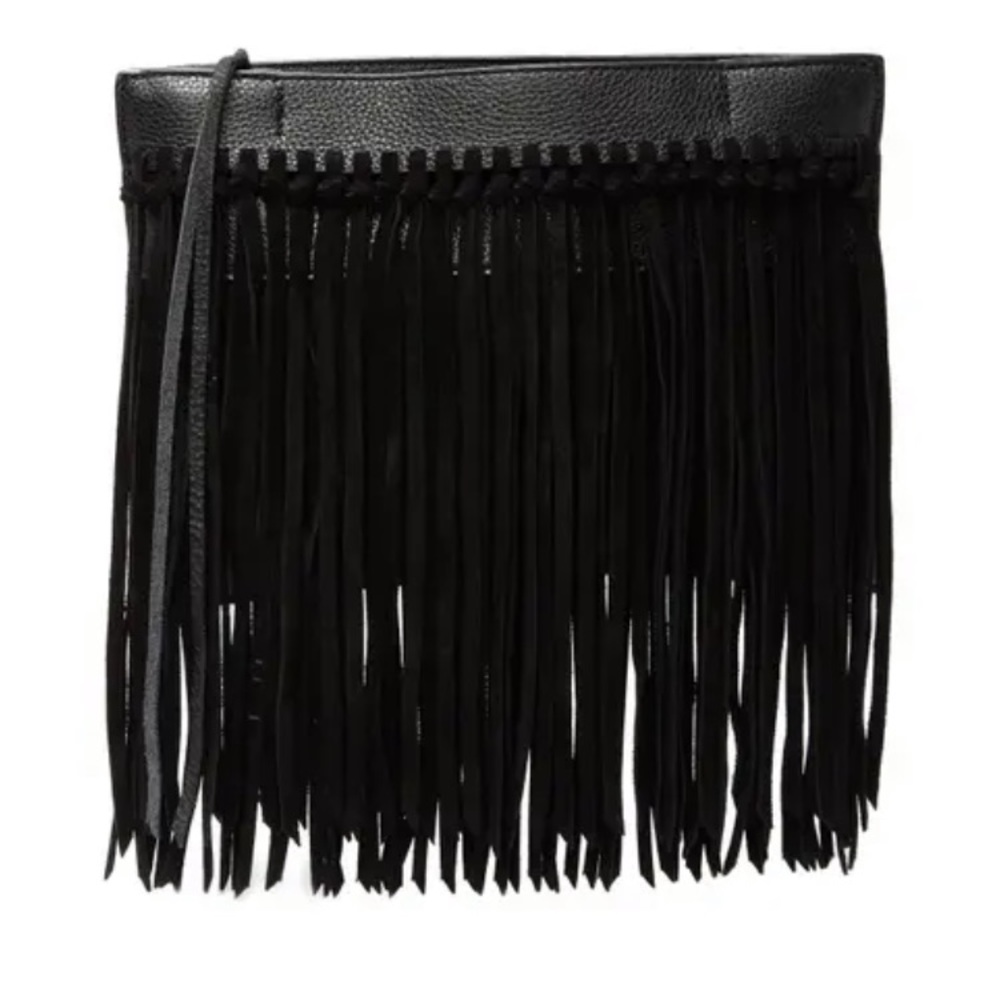 Rebecca Minkoff Stevie Fringed Clutch